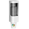 haqaf Cup Dispenser Wall Mounted Bathroom Cup Holder, 3oz-5oz Disposable