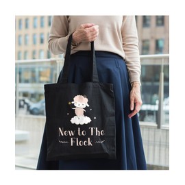 Hippowarehouse New to the flock Tote Shopping Gym Beach Bag 42cm x38cm,10 litres