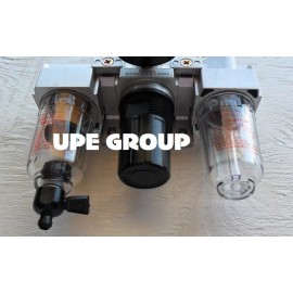 Unbranded/Generic 1/4" MINI COMBINATION PARTICULATE FILTER MOISTURE TRAP LUBRICATOR REGULATOR