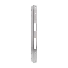 FEPS Repair Angle Strike Plate Repair Strike Plate for Steel Frame DIN Right Stainless Steel 330 x 36 x 25 mm FE-RS005-RS