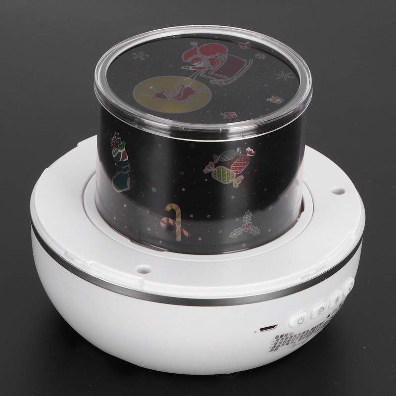 Projection Lamp with 6 Patterns USB 360 Degree Rotating Dimming