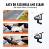 Happybuy 30 Feet Gutter Brush, 4.33" Diameter Gutter Cleaning Tools,