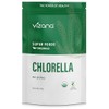 VIZANA NUTRITION | Chlorella Orgánica Certificada USDA en Polvo 100g,