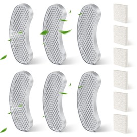 Petlipo 6-Pack Filters Replacement & 6-Pack Sponges, 3 Months Set of Replacement Filters for Petlipo Ultra Quiet Pet Water Fountain