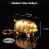 Creative Golden Pig Torch Lighter - Portable Gas Lighter with