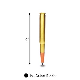 Planet Pens Military Bullet Novelty Pen - Fun & Unique Teens & Adults Office Supplies Ballpoint Pen, Colorful Combat Writing Pen Instrument For School & Office