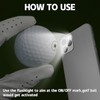 Glow in the Dark Golf Balls - 7 Bright Colors