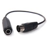 SiYear 6.35mm Female 1/4" TRS to DIN 5 Pin MIDI