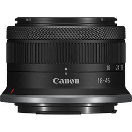 Canon RF-S 18-45mm f/4.5-6.3 is STM Lens with Filter kit + Cleaning Kit + Cap Keeper (Renewed)
