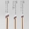 MSQ 3 Piece Gold Plated Concealer Brush Makeup Brush, Large,