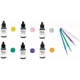 PTP Flash Deals Ranger Simon Hurley Bundle - 6 Dye Ink Reinker Collection (Minty Fresh,...