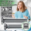 ONIX TECH Set of 2 Dishwasher Feet 6033081 06033081 for