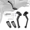 Hutexico Passenger Foot Pegs Adjustable Foot Boards Easy Install Rear