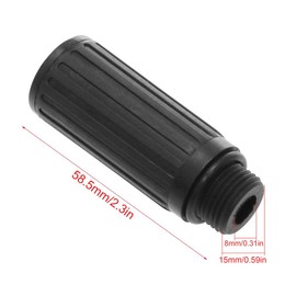 ZYAMY 2PCS Oil Cap Plugs 0.6 inch Threaded Air Compressor Craftsman Parts Air Parts Oil Port Plugs Iron Breathers For Breathers Air Vent Covers Injectors Breather Valves