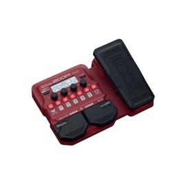 Zoom B1X FOUR Bass Multi-Effects Processor with Expression Pedal, With 70+ Built-in Effects, Amp Modeling, Looper, Rhythm Section, Tuner, Battery Powered