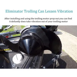 CASTNOO Eliminator Trolling Motor Prop Nut Custom Fits for MotorGuide X3 X5 XI3 XI5, for MotorGuide GFEL-MG-R-DP Boat Motor