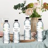 100PCS Wedding Water Bottle Labels Waterproof Greenery Floral Wraps Sticker