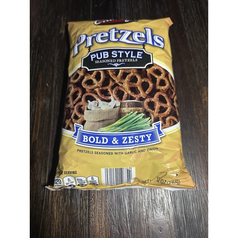 Clancys 2 Bags Clancys Pub Style Pretzel Bold Onion and
