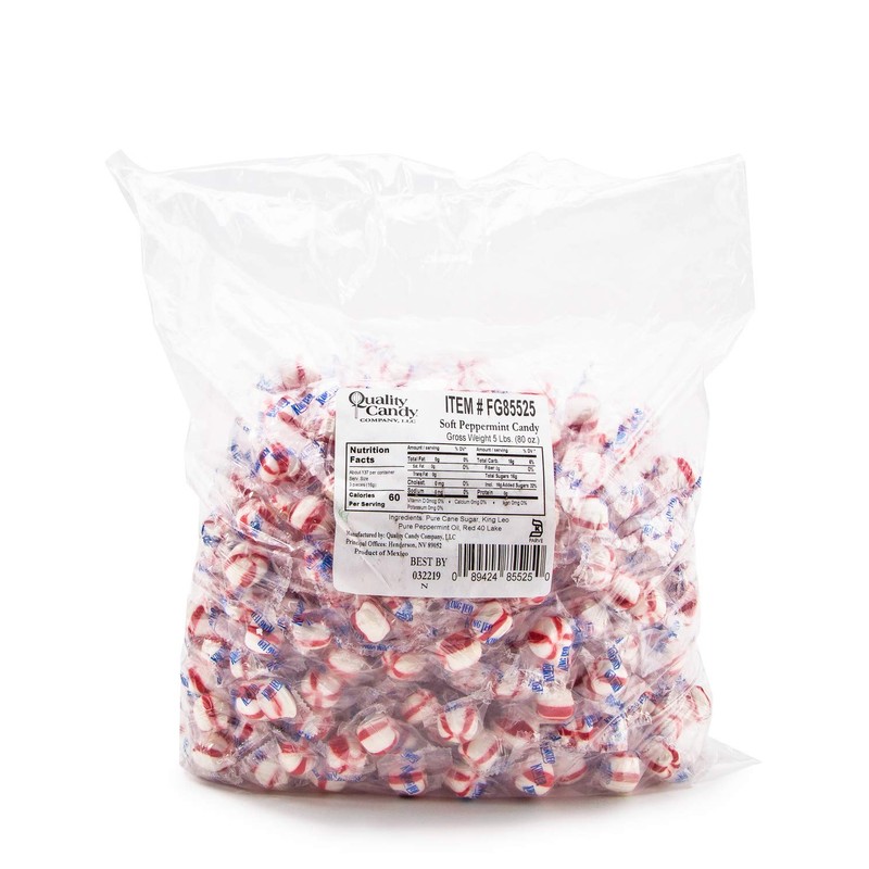 King Leo Soft Peppermint Candy 5lb