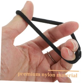 Baluue 100pcs Stretchy Hair Ties for Women and Elastic Ponytail Holders for Long Hair for Sports Yoga Workouts