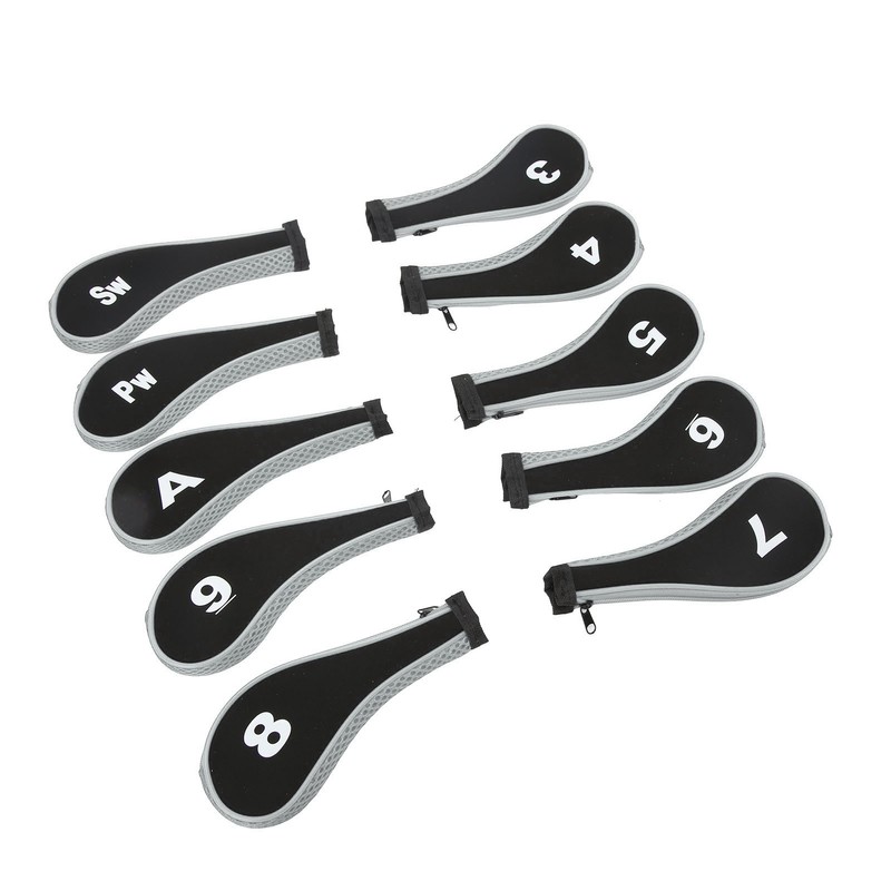 10Pcs Golf Club Head Cover Neoprene Golf Head Cover for