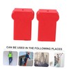 TEHAUX 2pcs Non Slip Ladder Covers Reliable Ladder Protector Accessories