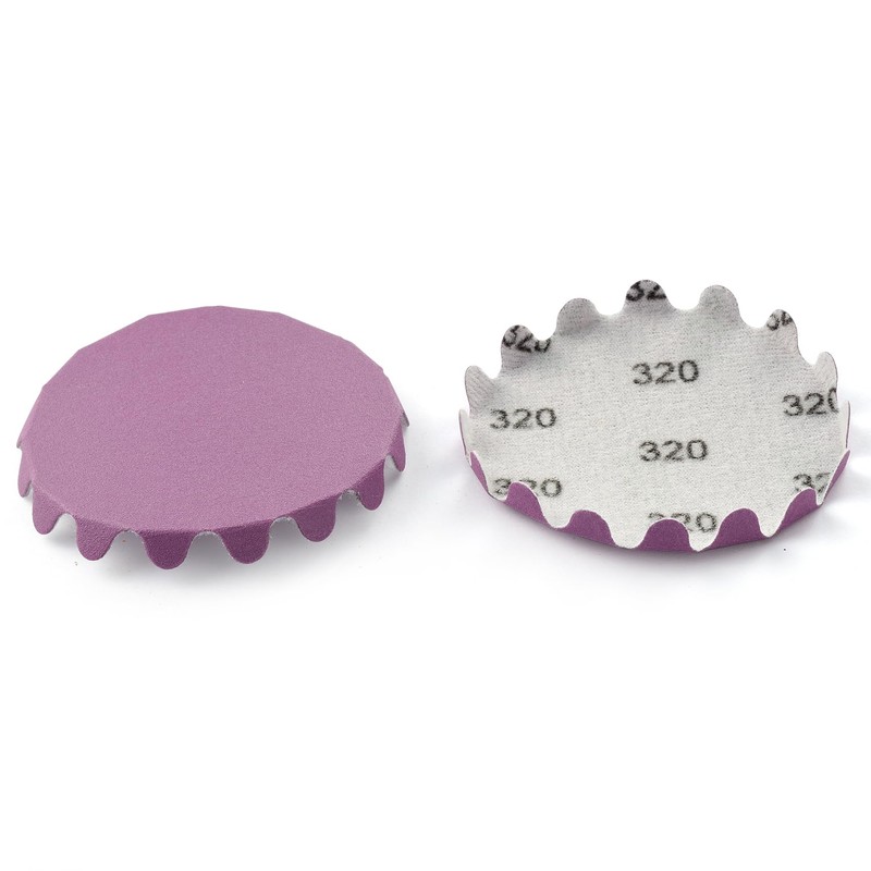 MAXMAN 3 Inch Sanding Discs 50Pcs, Wet Dry Hook and