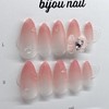 ❤️Exploding in popularity❤️ Waterdrop Peach Fudge Handmade Nail Tips -