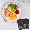 12 Placemats And 20 Paper Towels, Round Placemats, Glitter Placemats,