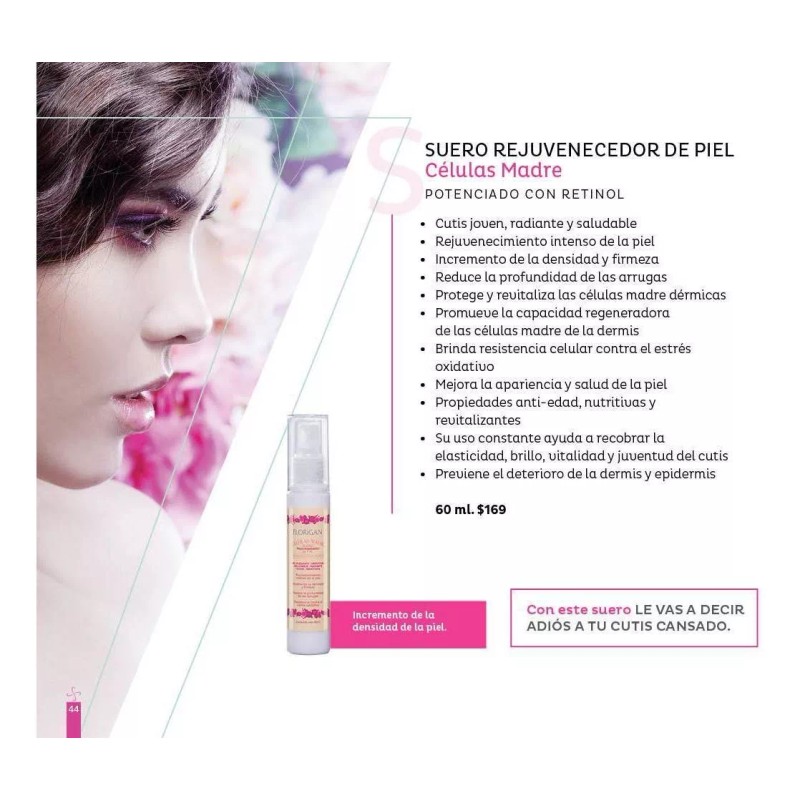 Florigan Celulas Madre Suero Rejuvenecedor Con Retinol 3 Piezas