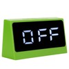 LED Digital Alarm Clock Silent Smart Temperature Date Luminous LargeScreen