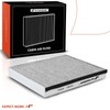 A-Premium Filtro de aire de cabina con carbón activado compatible