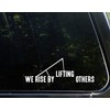 Diamond Graphics We Rise by Lifting Others (8-3/4" x 3")