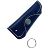 Nissa Chain Genuine Leather Key Cover, Black No.139