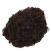 Short Curly Wavy Wigs Women Female Synthetic Hair Brown Wigs