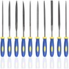 KALIM 10PCS Needle File Set High Carbon Steel File Set