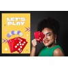 2 Deck of Waterproof Poker Cards,Red Playing Cards, Plastic Waterproof
