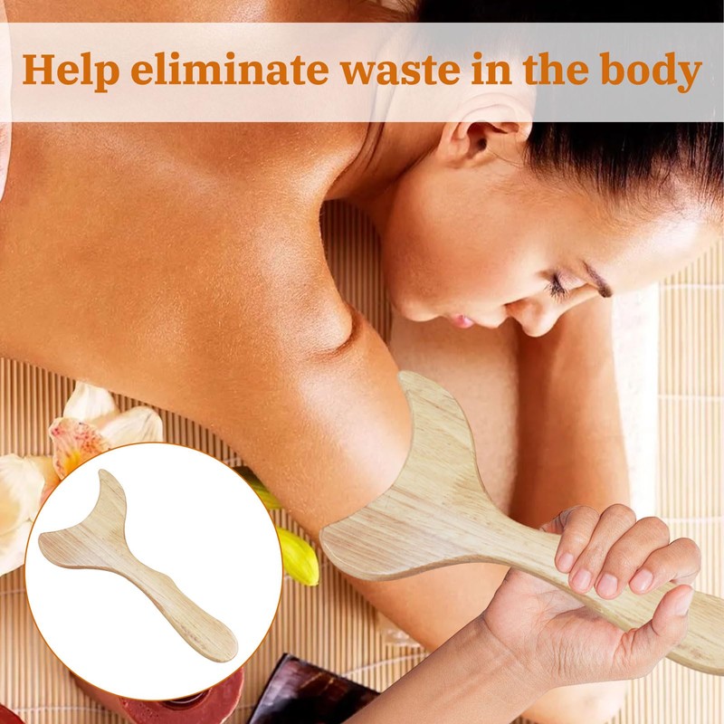 Lymphatic Drainage Massager Body Gua Sha for Cellulite DND Toning