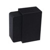 Ipetboom 8pcs Black Felt Coasters Insulation Pads Non Slip Heat
