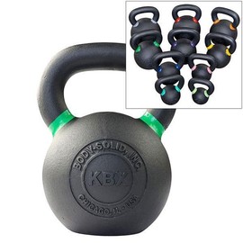 Body-Solid Single-Cast Gravity Casting Kettlebell (KBX22KG) with Kettles Grip Handle, Perfect Kettlebells for Weight Training and Core Workout, Kettle Bells for Men & Women, 22kg, 48lb