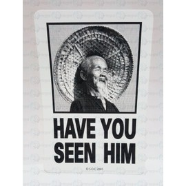 Powell Peralta Animal Chin Have you Seen Him Skateboarding Sticker Black