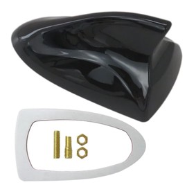 HaeKap Black New Shark Fin Antenna Car Roof ABS Antenna with Fitting Fits for 2017 Hyundai Santa Fe Sport 2.0T Ultimate Sport Utility 4-Door