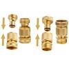 BILAL Quick Connect Hose Fittings, Garden Hose Quick Connect Kit,