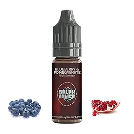 Blueberry and Pomegranate High Strength Flavouring - 230+ Flavours - Galaxy Food Flavours - 10ml Bottle