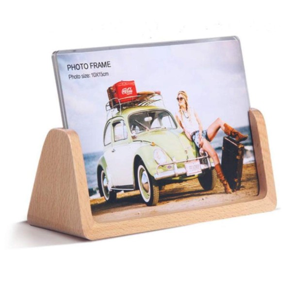 Chocople Wood Natural Wood Picture Frame (Large, 3.5 x 5.0 inches (89 x 127 mm)