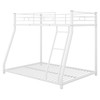 Harper & Bright Designs Metal Bunk Beds Twin Over Full