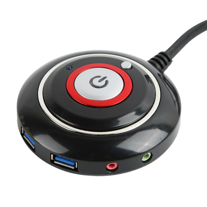 PC Power Button Strong ABS Light Weight Simple Installation Plug