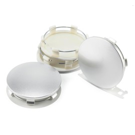 DewFlew 4Pcs Wheel Center Caps for 2005-2013 GMC Wheel Rim, Compatible with Sierra/Yukon/Denali Hub Caps, Silver Outer 83mm(3.27in) Inner 76.4mm(3in)