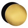 A set of 10 cardboard coloured supports for cakes and