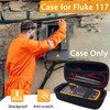 Klawdsky Hard Case for Fluke 117/115/116/114, Carrying Digital Multimeters Case,